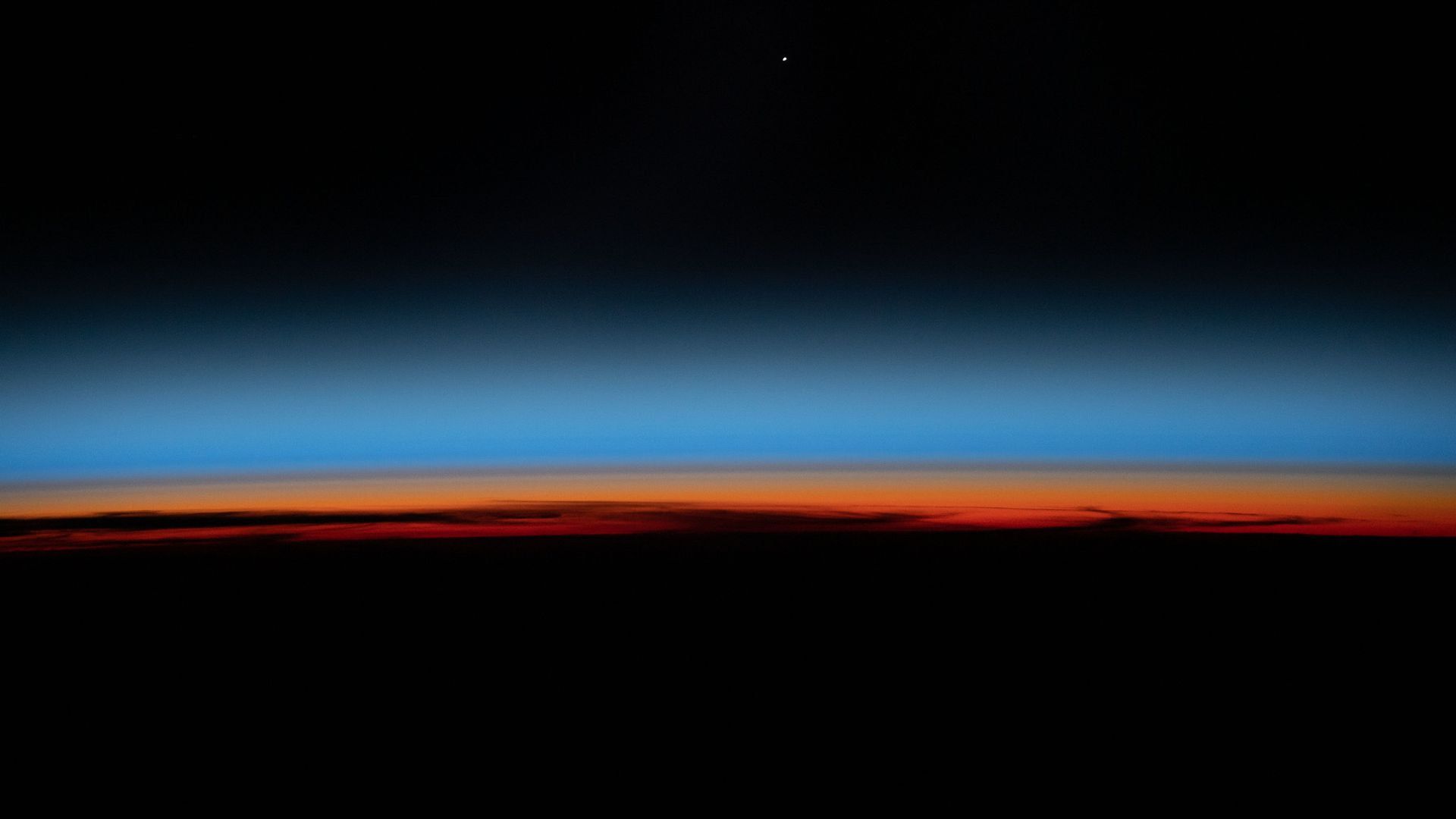 Sunrise from orbit