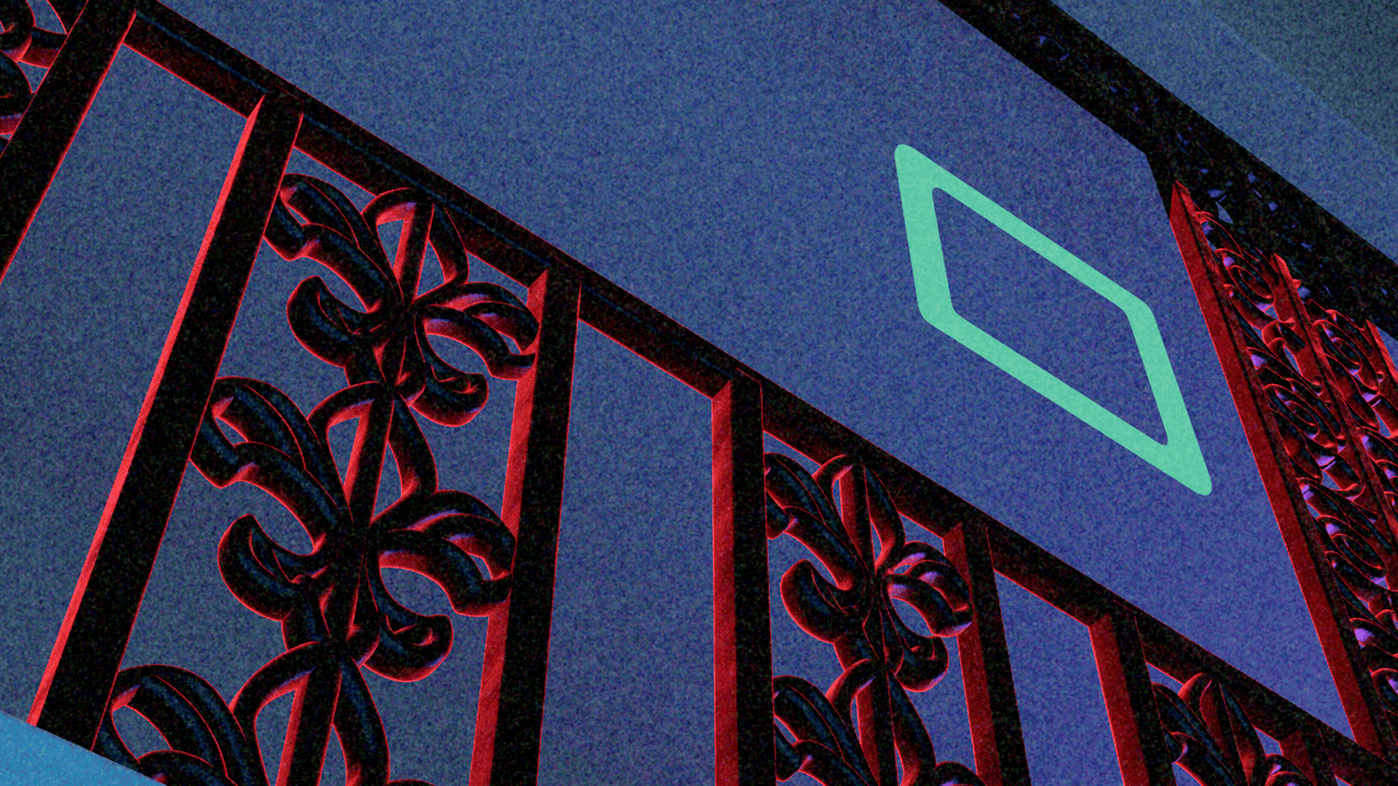 Animated illustration of a wrought iron balcony with a fleur-de-lys design. Above the railing, a checkmark is drawn onto a floating checkbox.