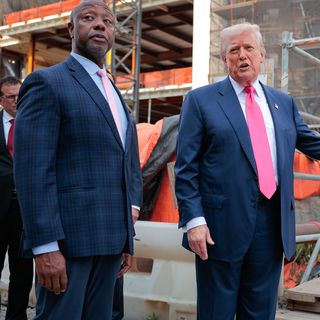 Senate's lone Black Republican says Trump video "most racist thing I've seen out of this White House"