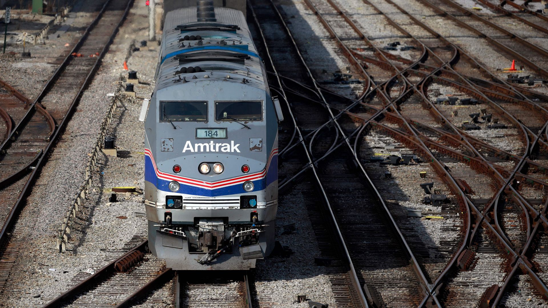 Amtrak train