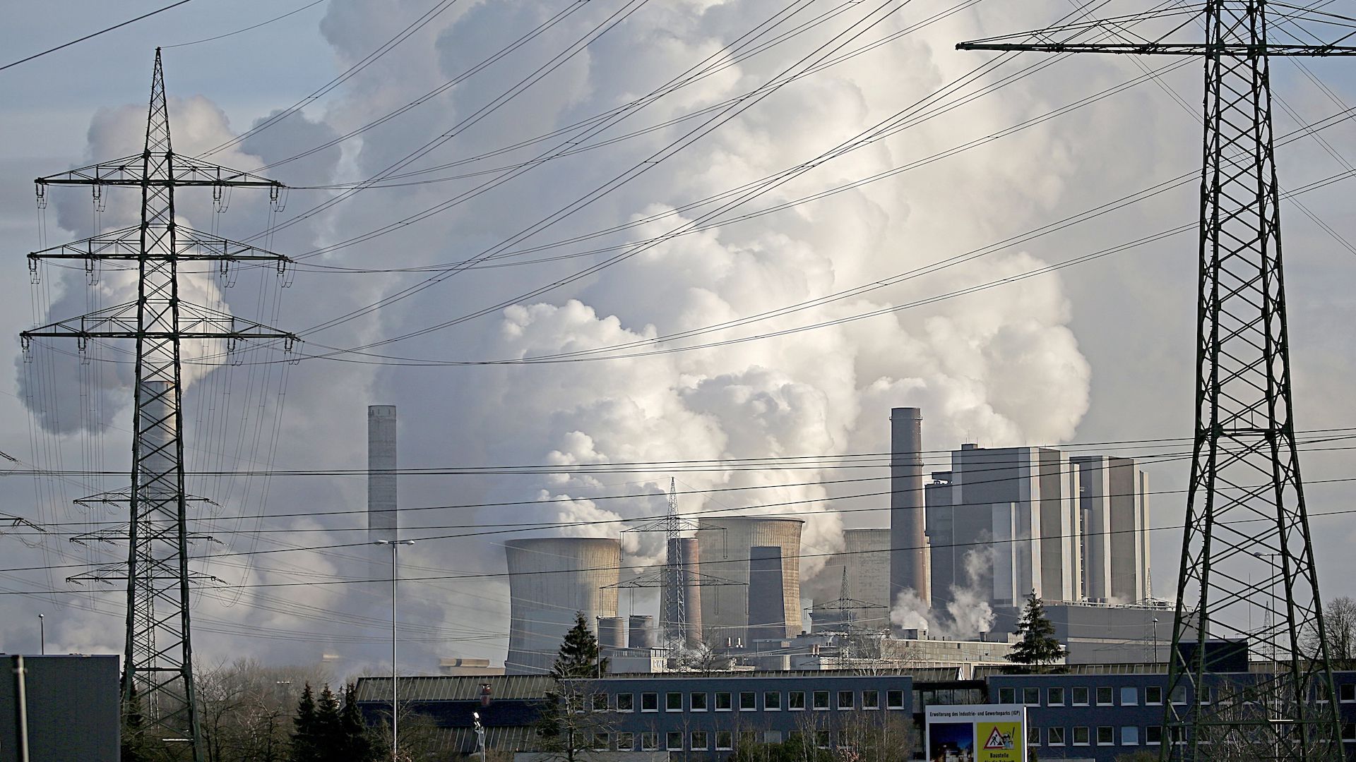 Coal-fired power plant in Germany