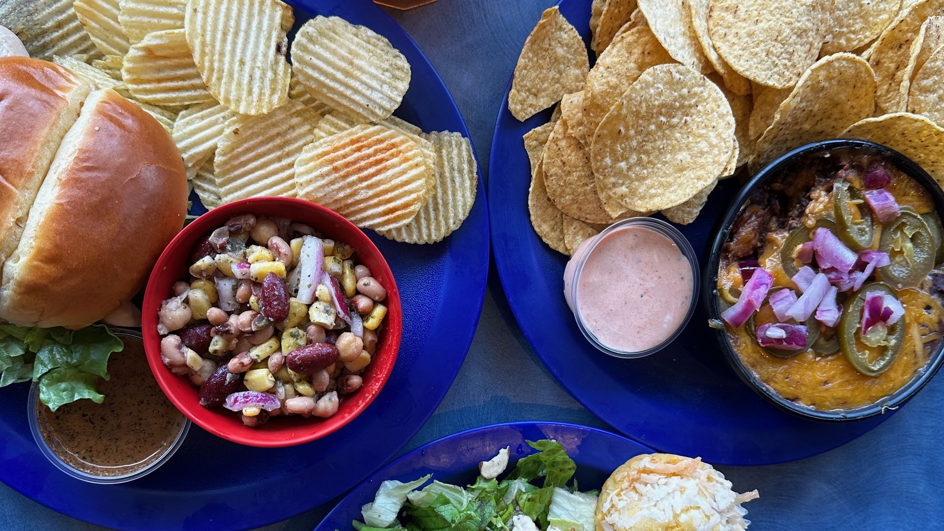 A selection of dishes from Calypso Cafe