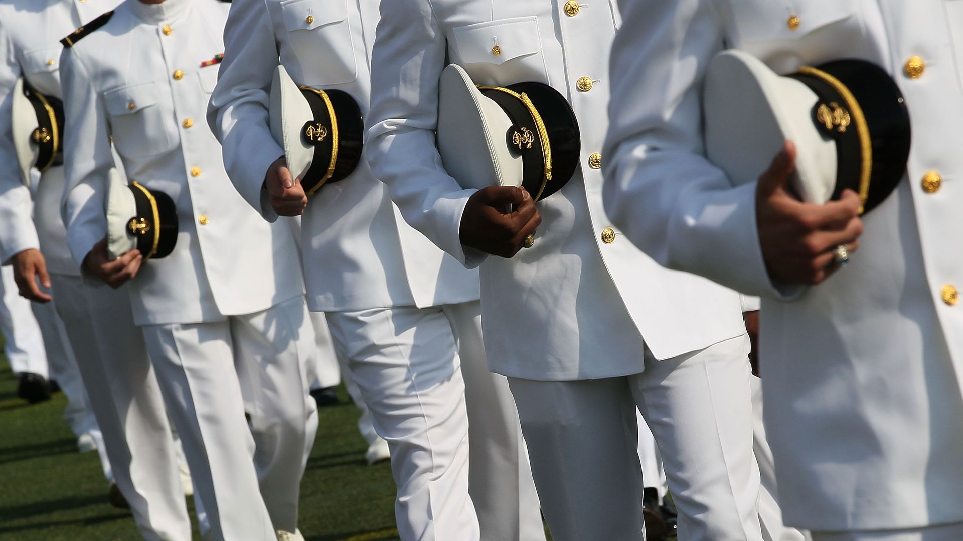 U.S. Naval Academy graduates. 