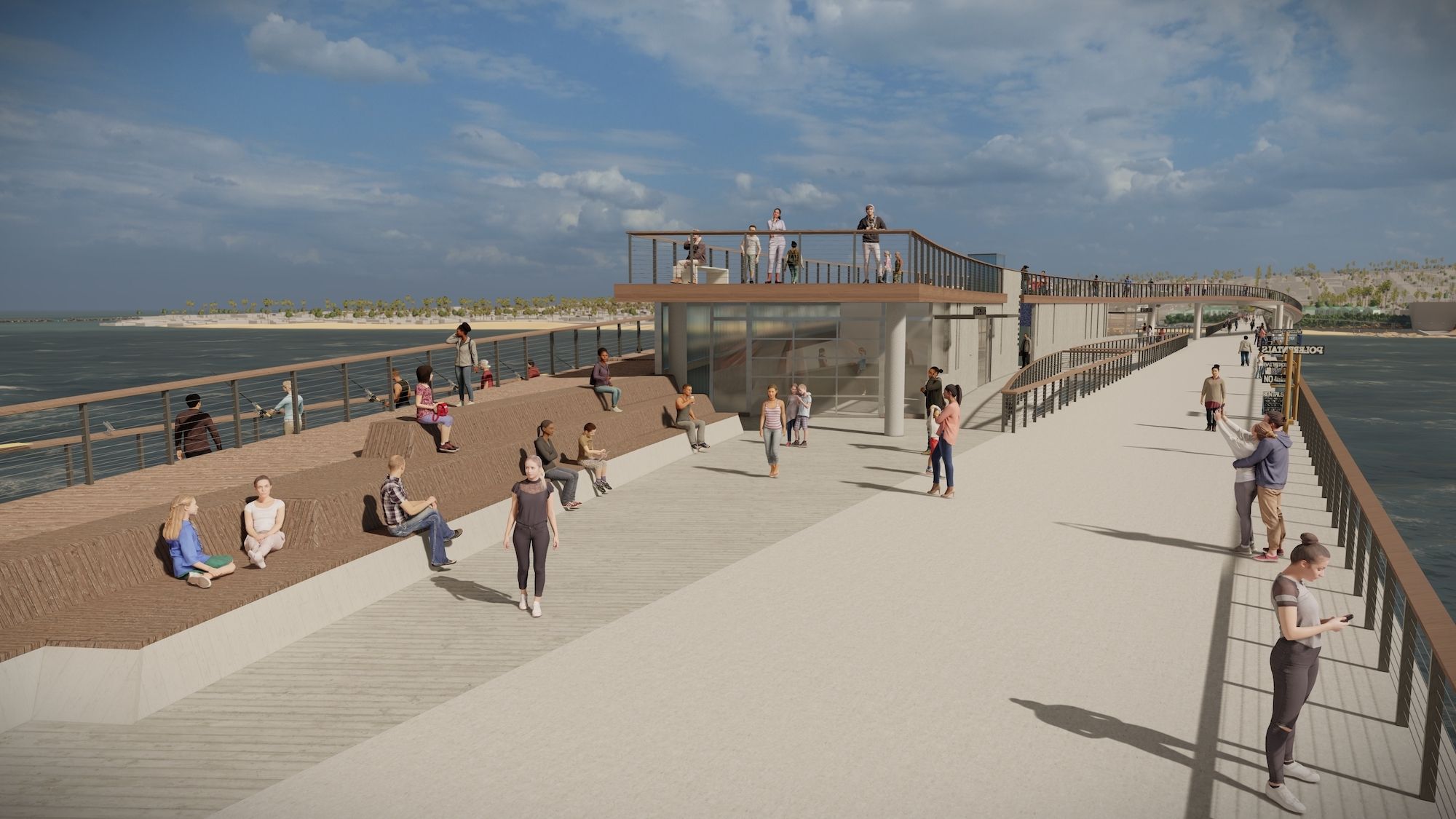 Ocean Beach Pier renderings released by city of San Diego – NBC 7