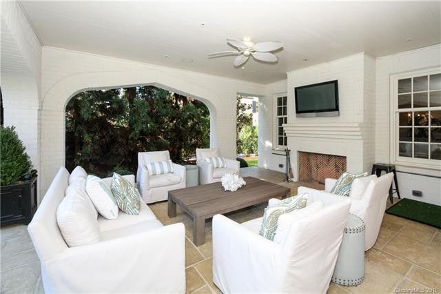 1119 Granville Road outdoor fire place