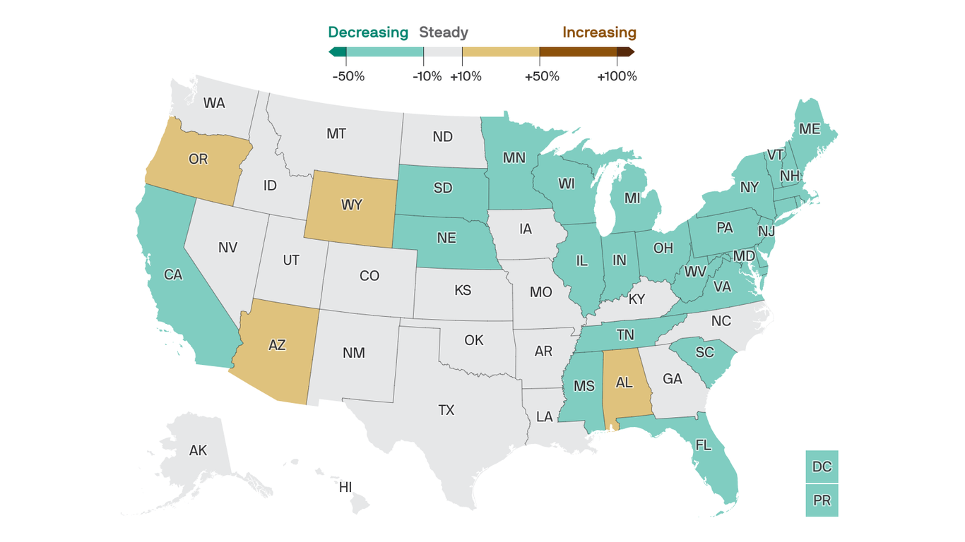 Coronavirus cases fall as more Americans get vaccinated