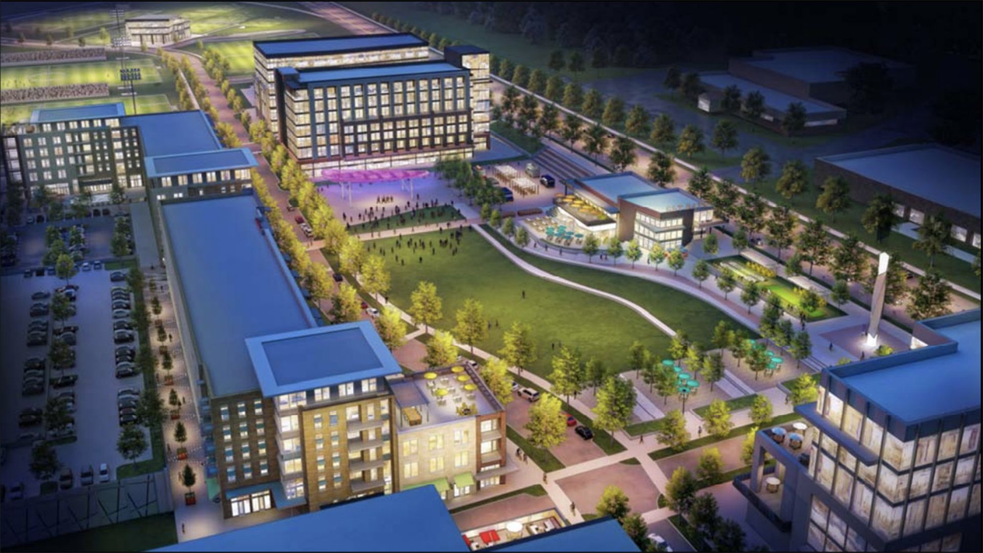 Eastland redevelopment rendering