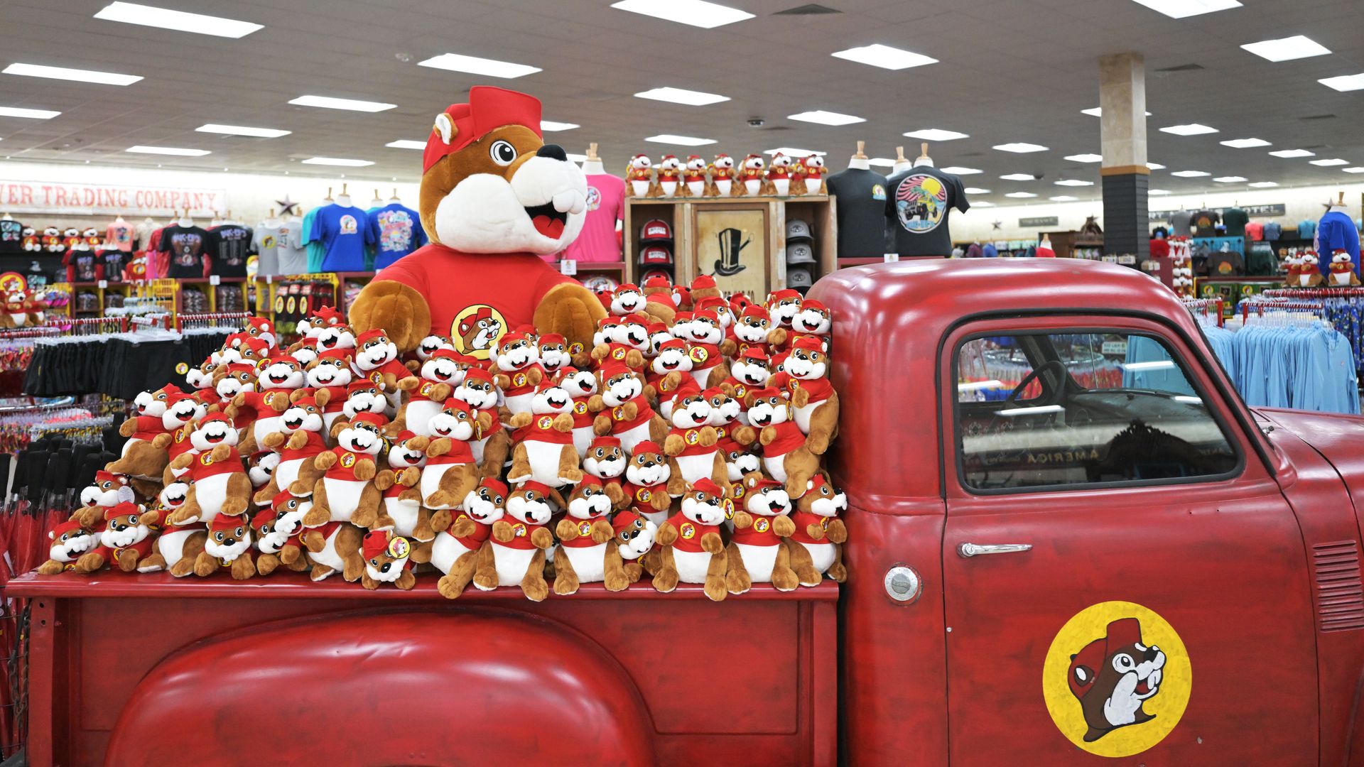 A photo of a Buc-ee's store.