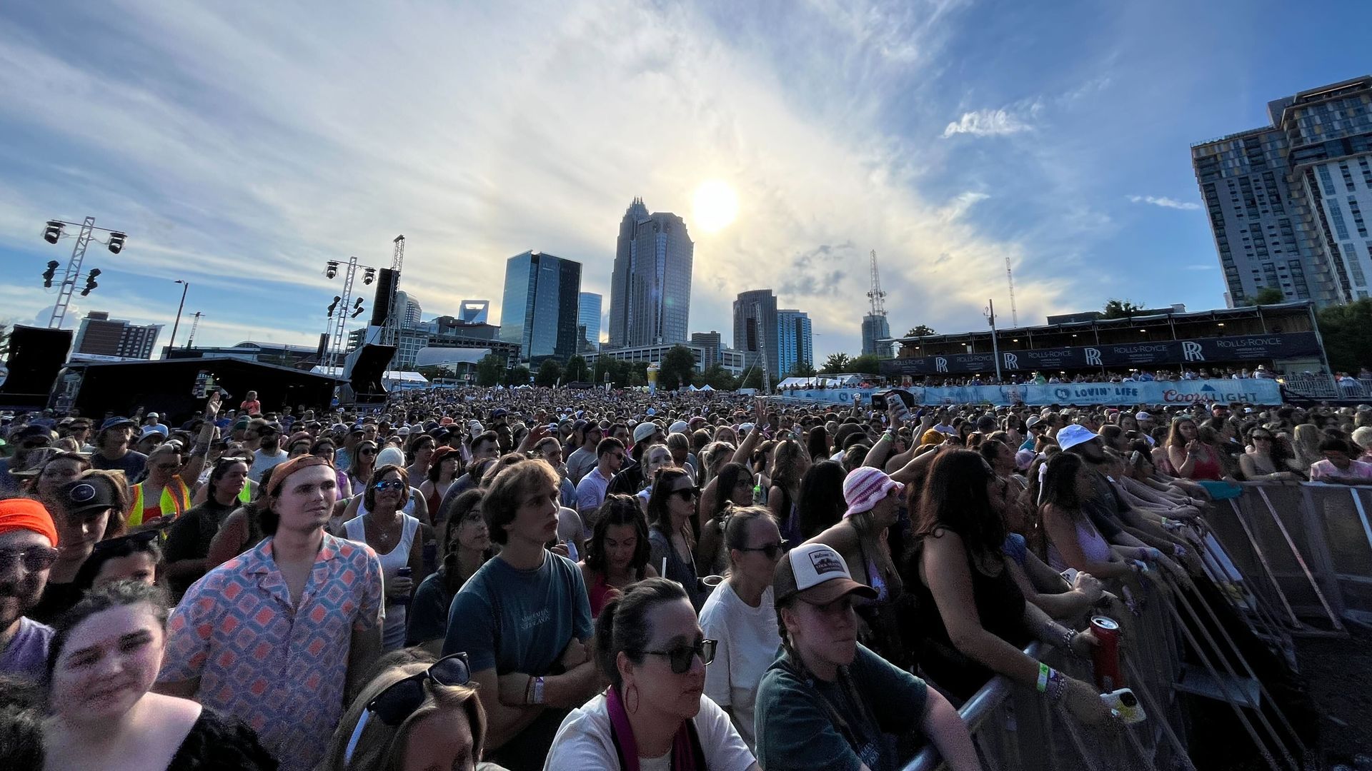Lovin Life Music Fest in Uptown. 