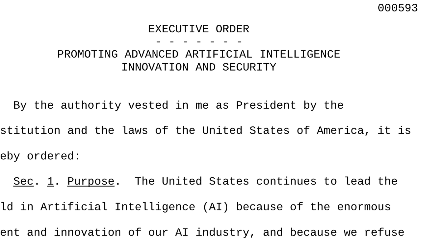 Trump Delays AI Security Executive Order