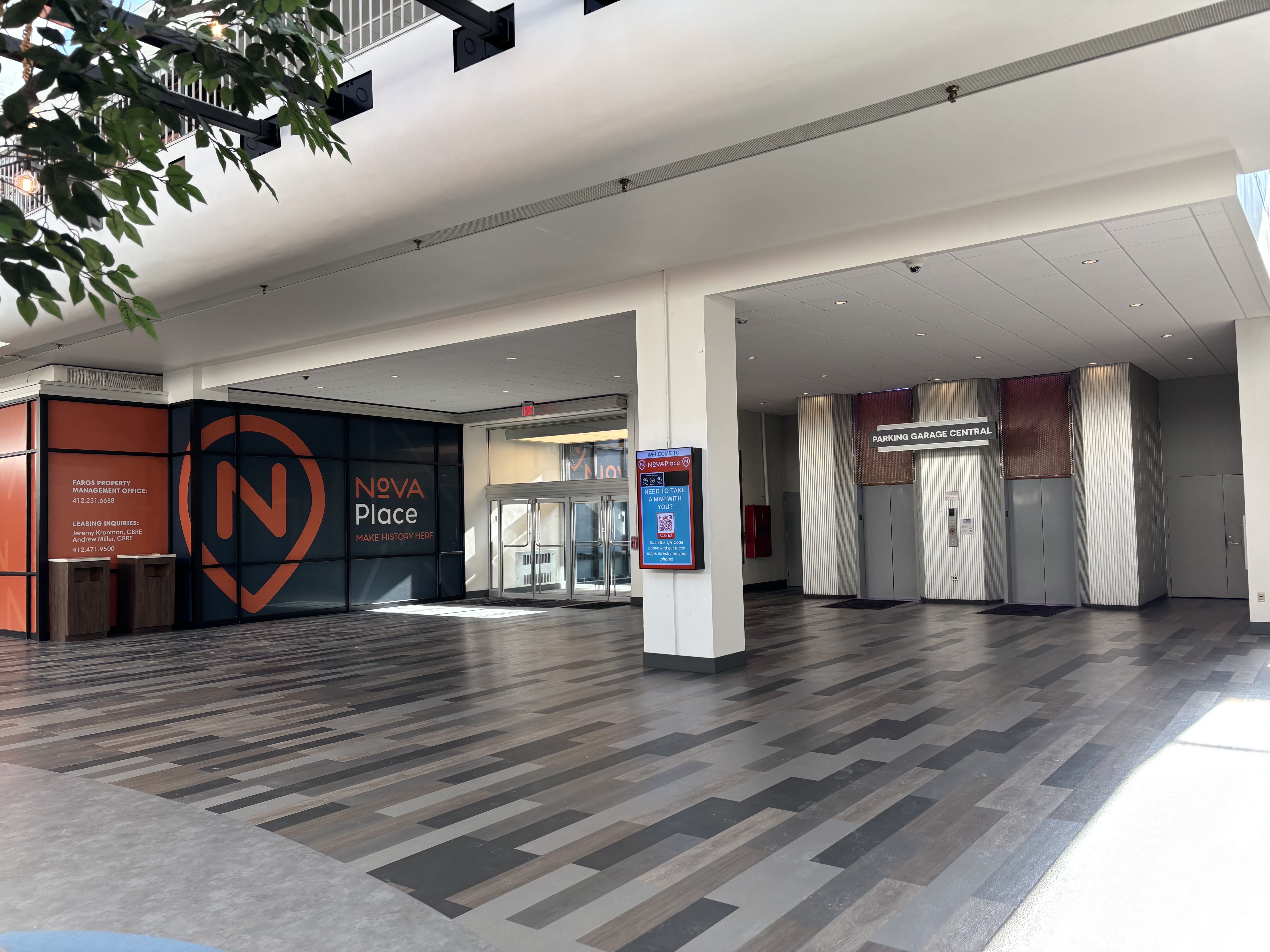 Inside Nova Place offices on Pittsburgh's North Side