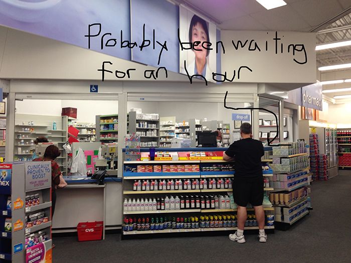 CVS pharmacy takes forever