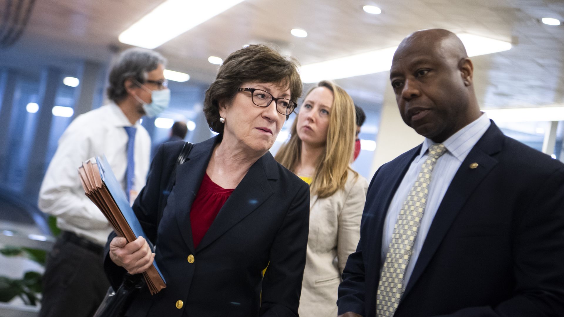 This is Tim Scott and Susan Collins