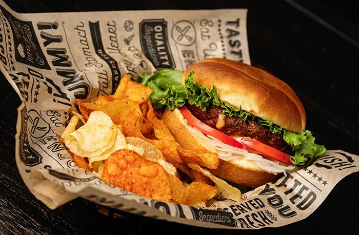 burger slingshot courtesy