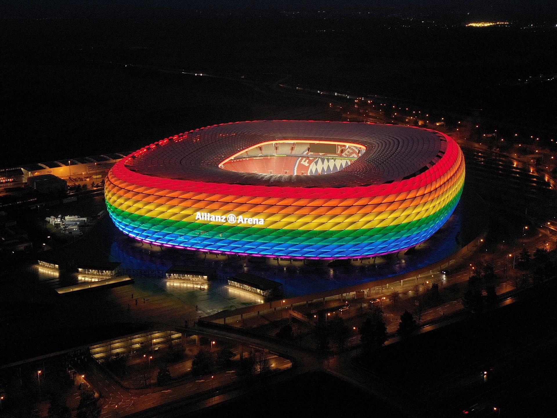 UEFA adds rainbow to its logo after refusing to allow LGBTQ colours at  Germany's stadium