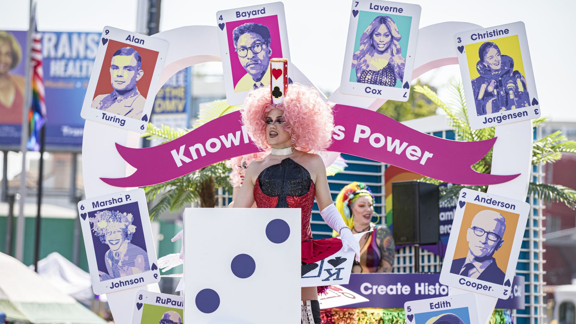 SAN DIEGO, CALIFORNIA - JULY 20: General view of the atmosphere at the 2024 San Diego Pride Parade on July 20, 2024 in San Diego, California. (Photo by Daniel Knighton/Getty Images)