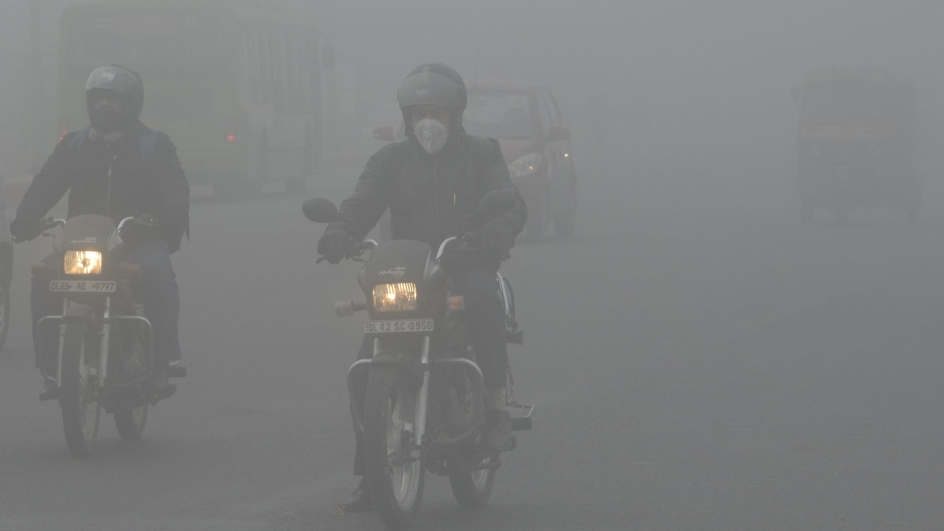 Smog in New Dehli 