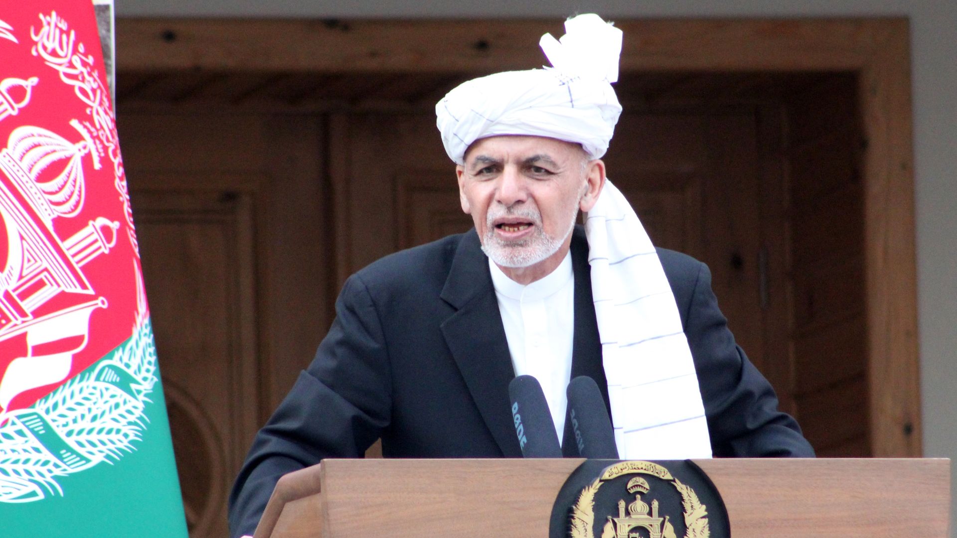 Afghani President Ashraf Ghani