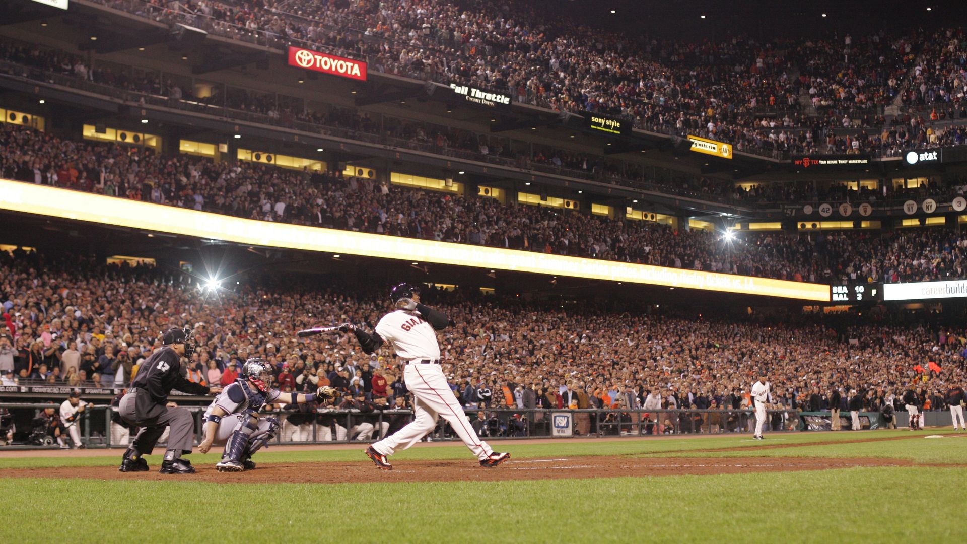 Barry Bonds crushes 756
