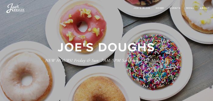joe's doughs new hours