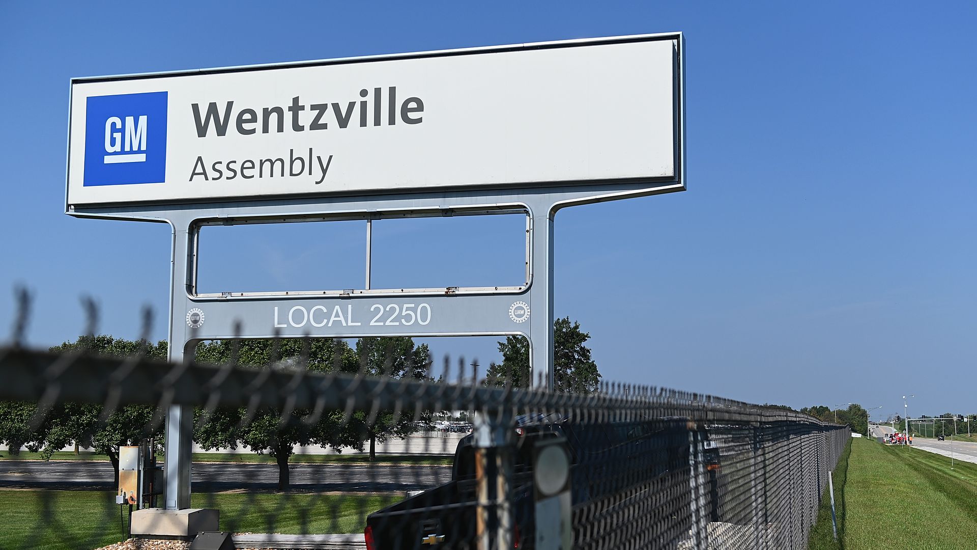 The General Motors Wenztville Assembly sign