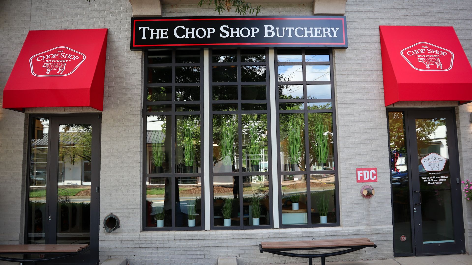 outside the chop shop butchery