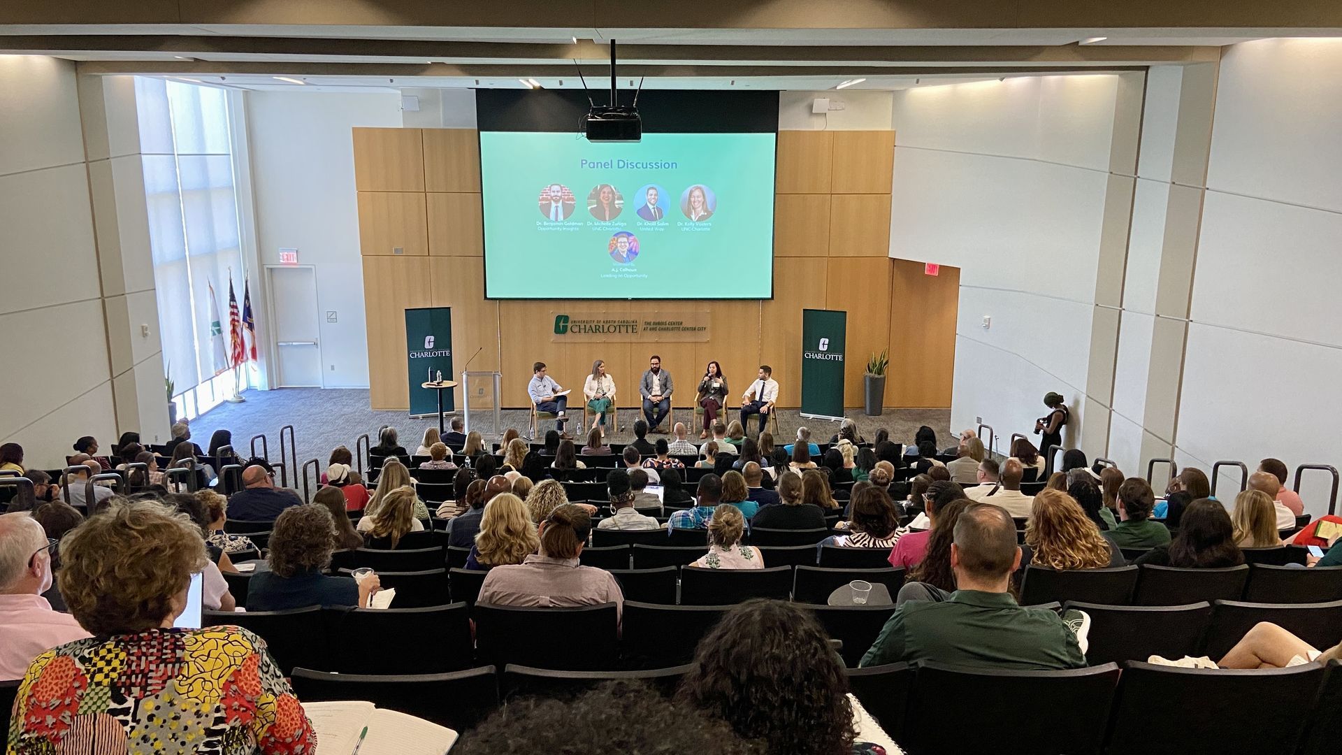 unc charlotte economic mobility panel