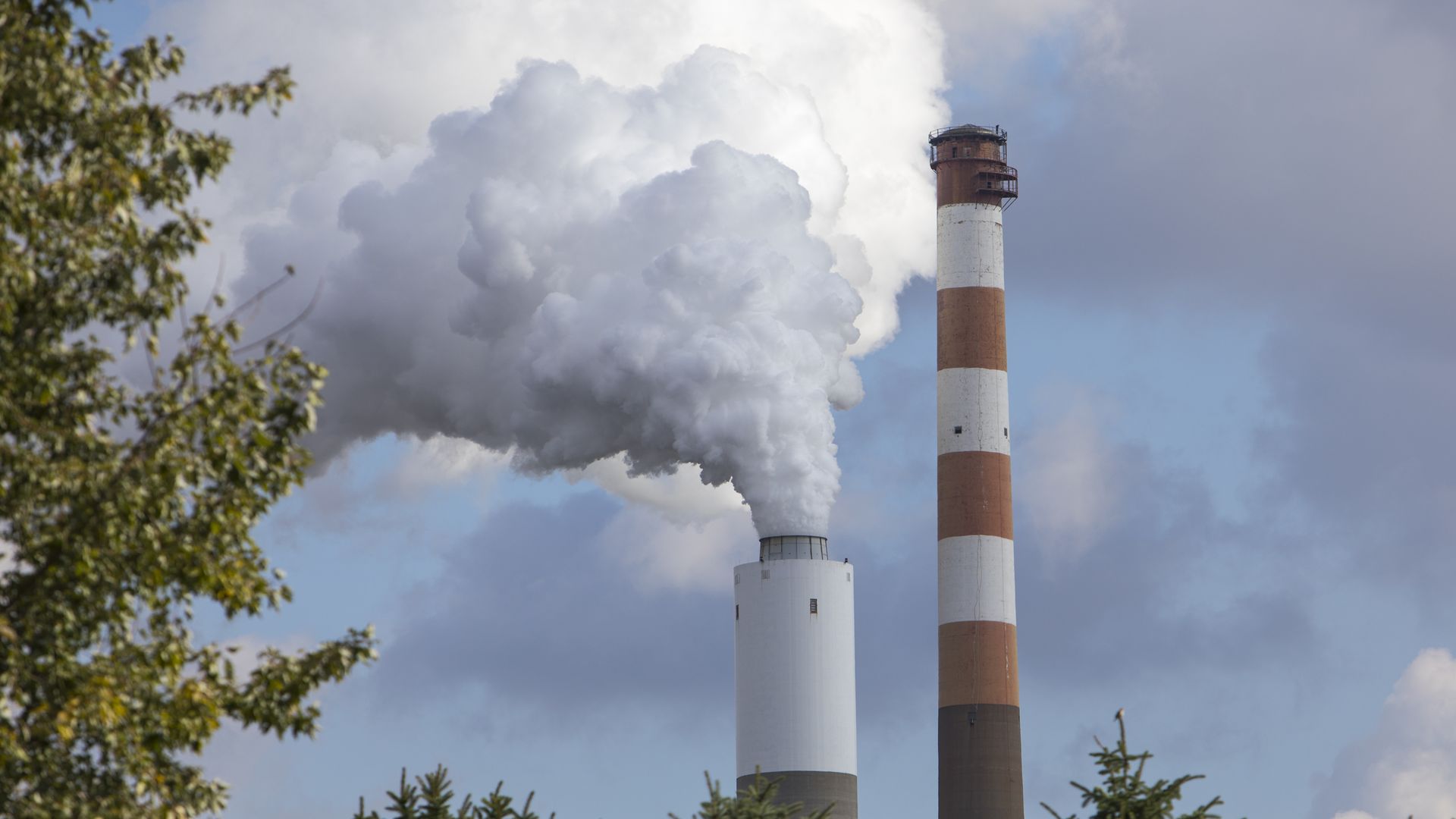 Coal-fired power plant in Pennsylvania.