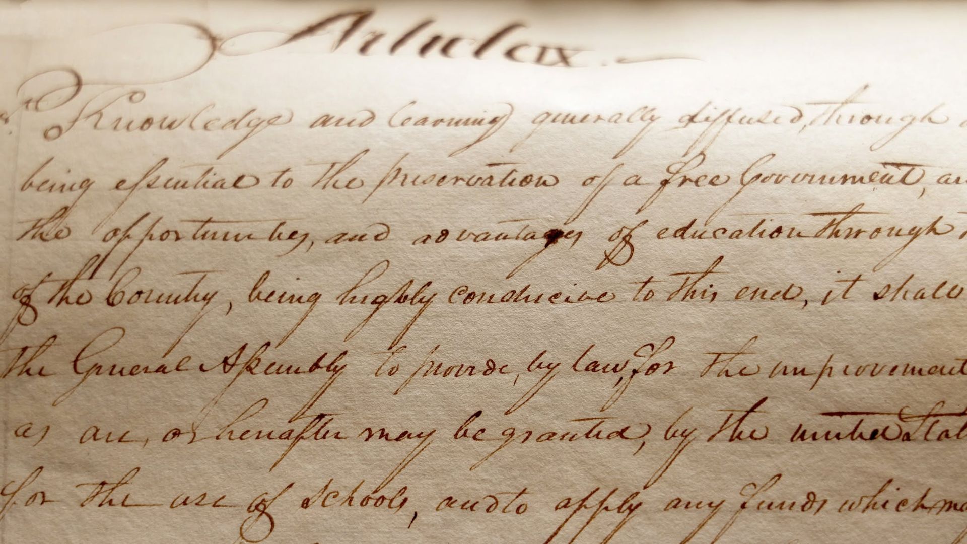 Indiana Constitution, 1816