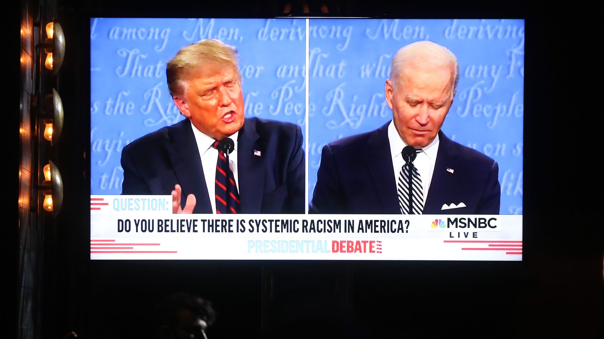 TV of debate