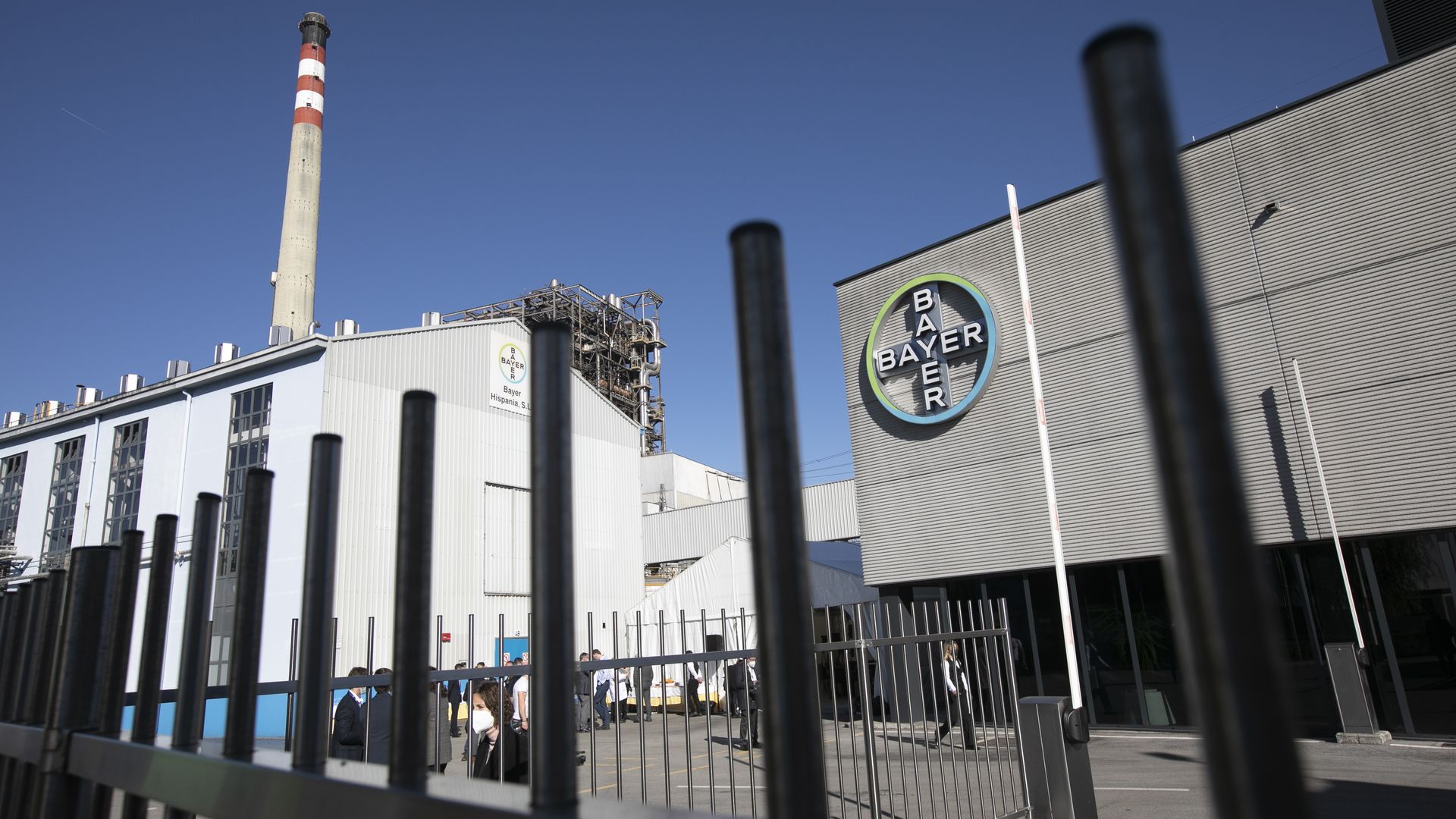 A Bayer plant in Langreo, Spain, in November 2021.