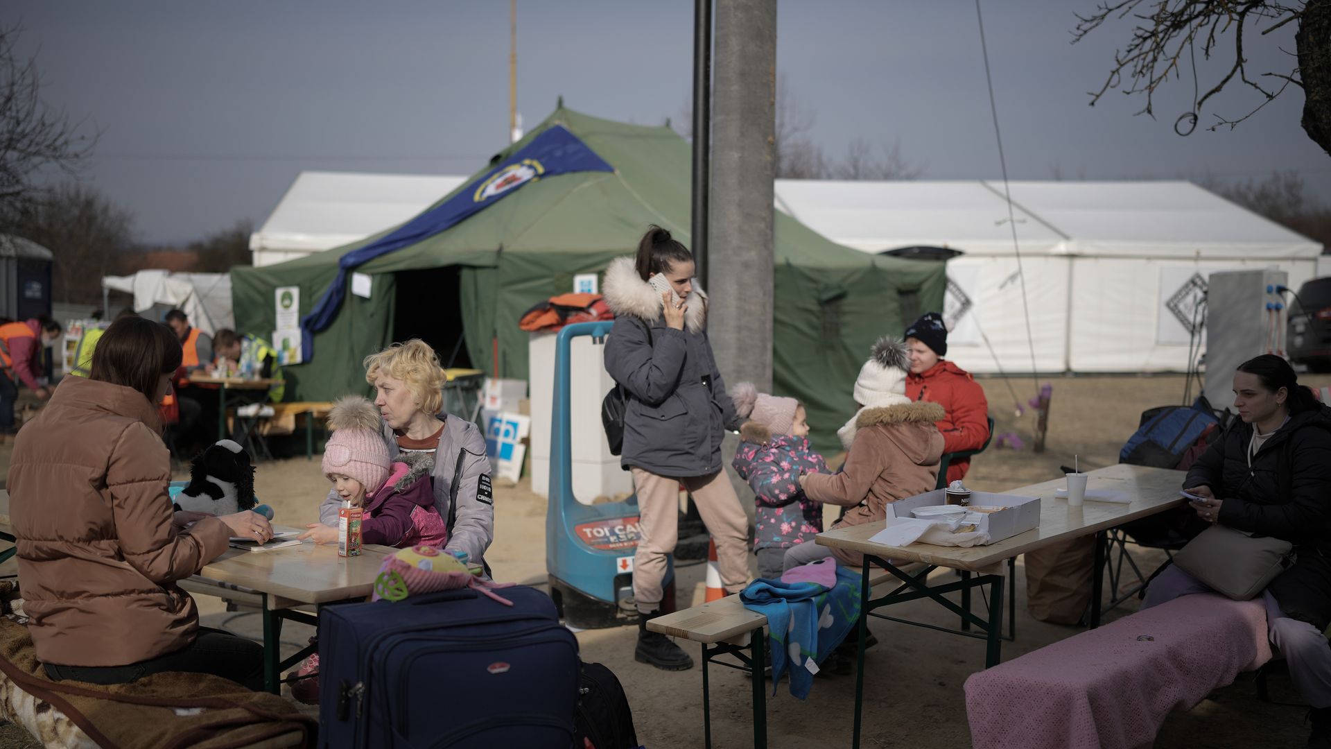 Ukrainian refugees