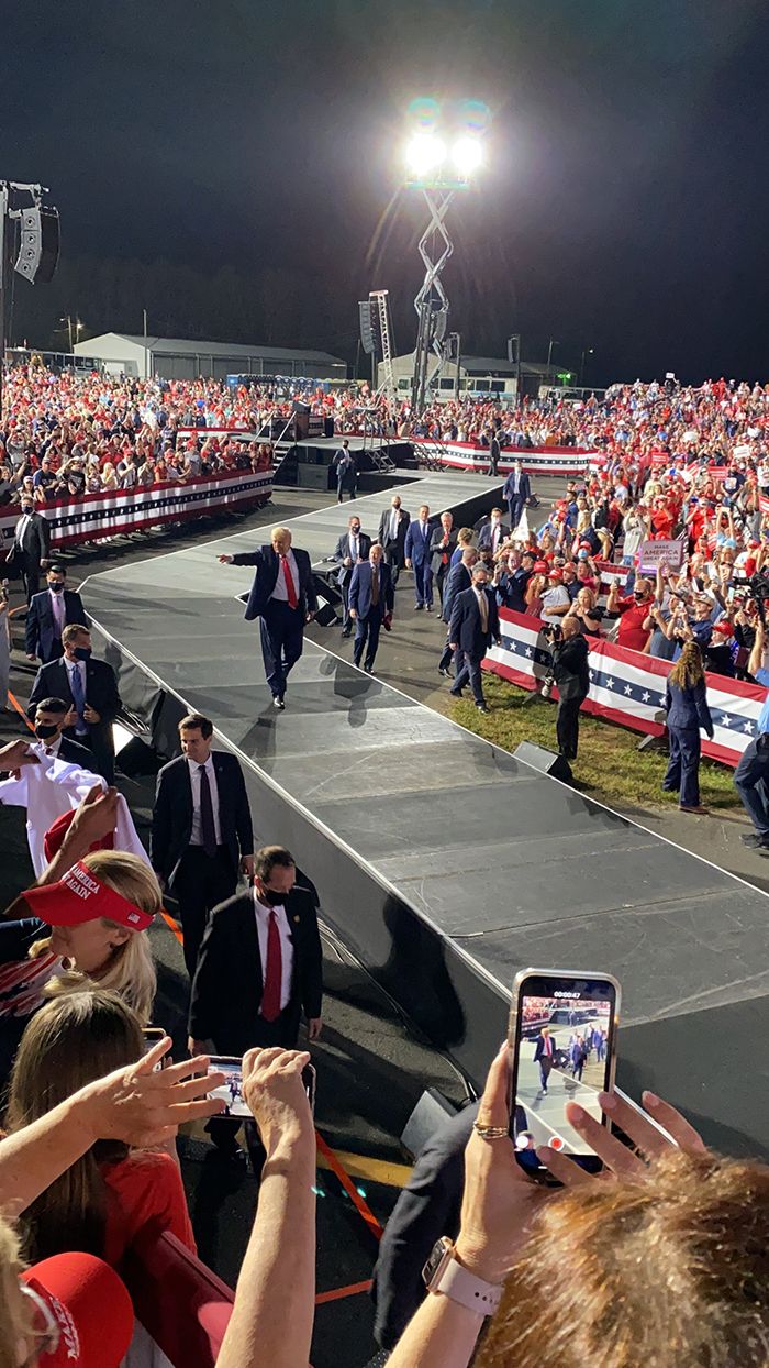 Trump Gastonia rally 2020 election October 21, 2020