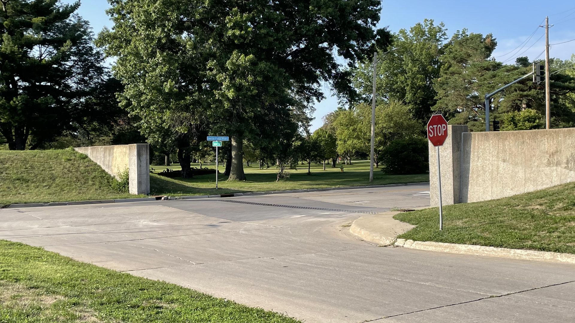 A photo of a flood gate.