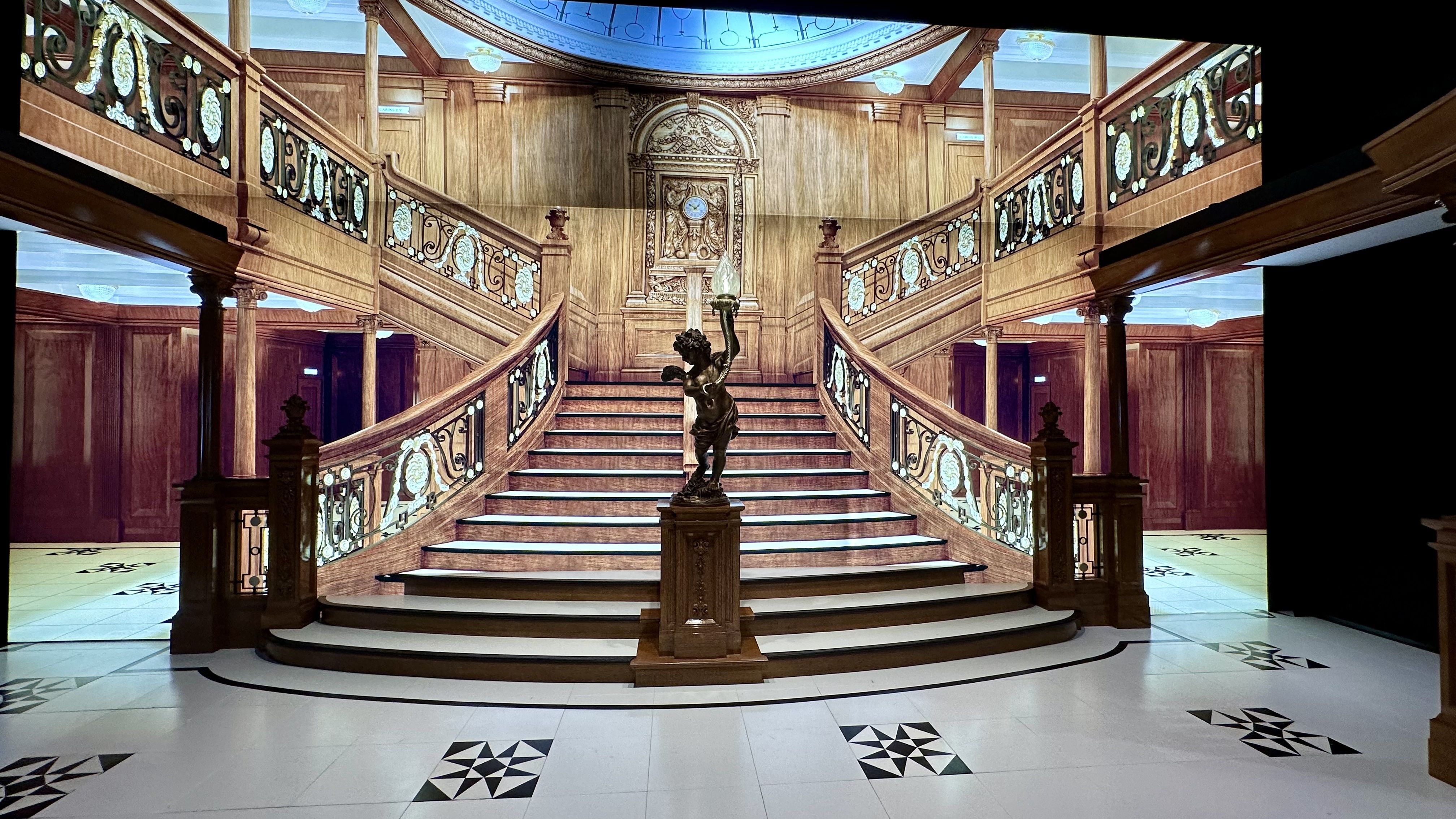 Image shows the grand staircase.