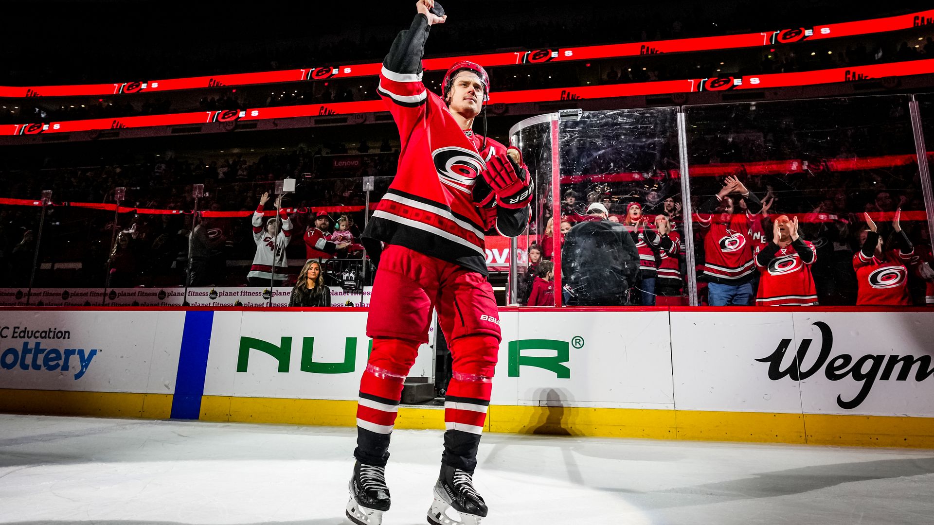 Carolina Hurricanes player Sebastian Aho