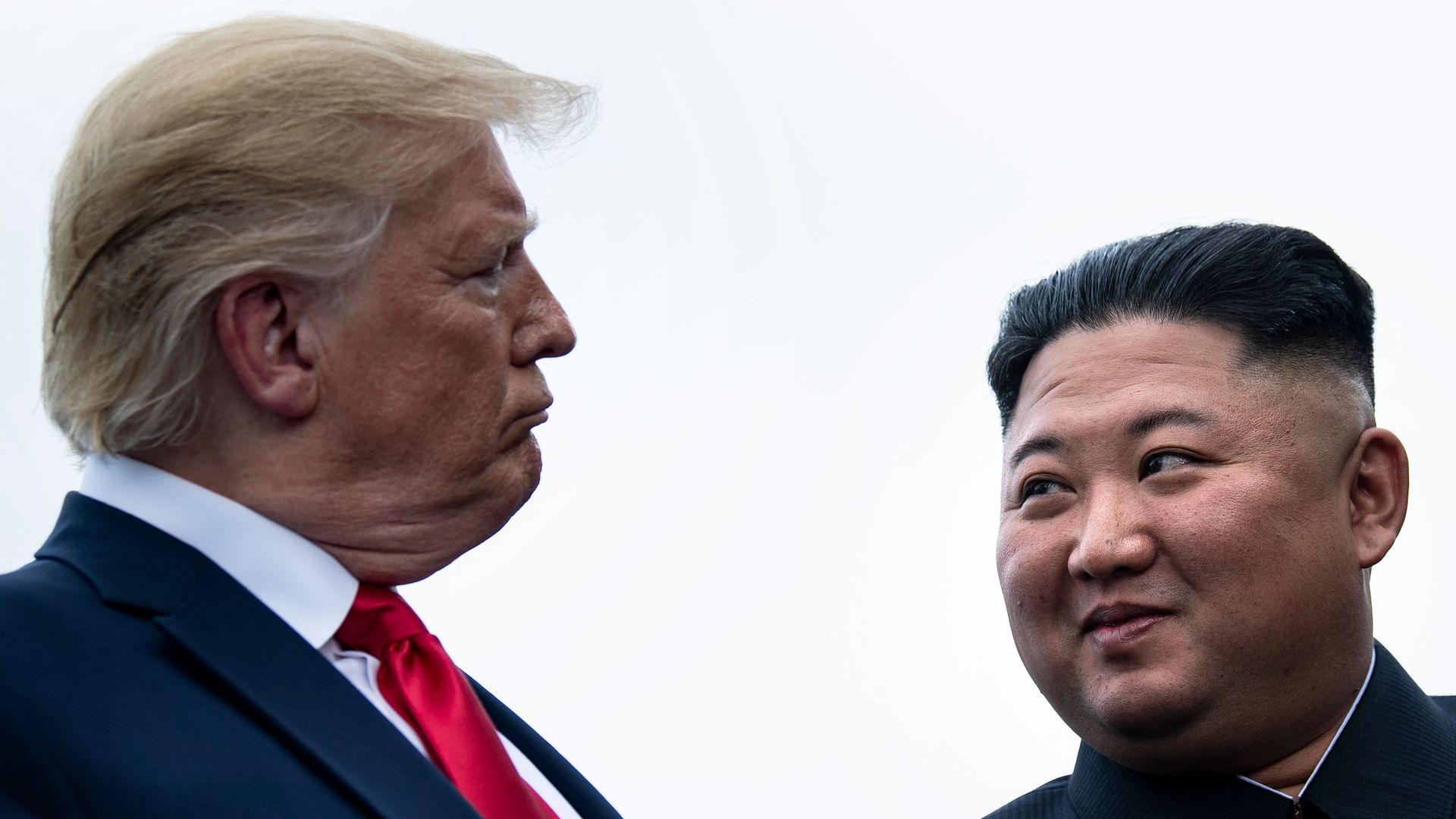 Trump and Kim Jong un