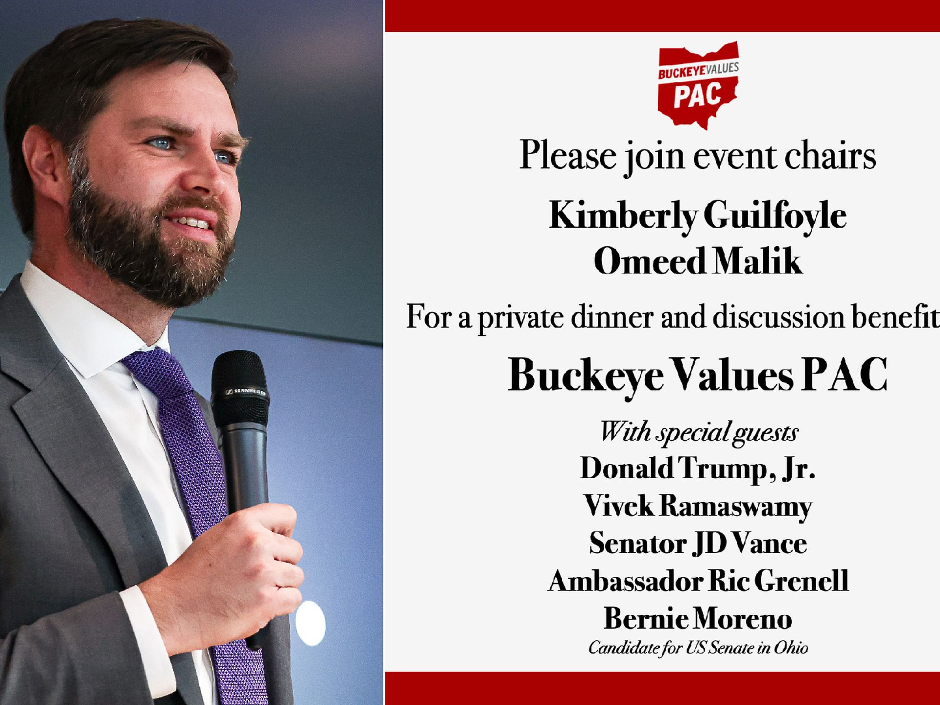 Trump VP prospect J.D. Vance instrumental in Bernie Moreno's Ohio win