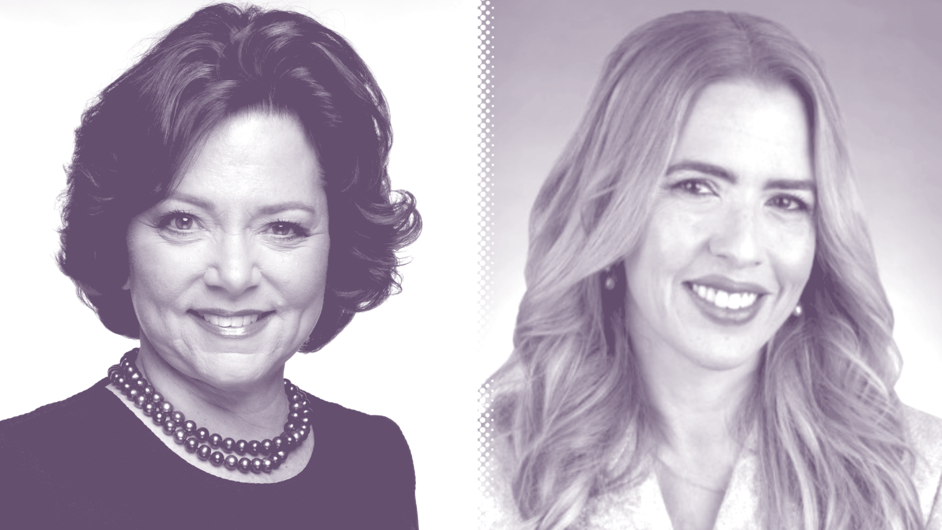 Photo illustration of Cindy Lerner and Raquel Regalado.