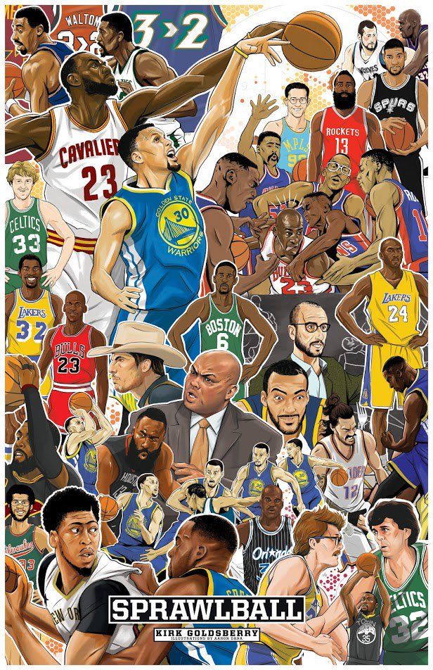 Illustration in "SprawlBall"