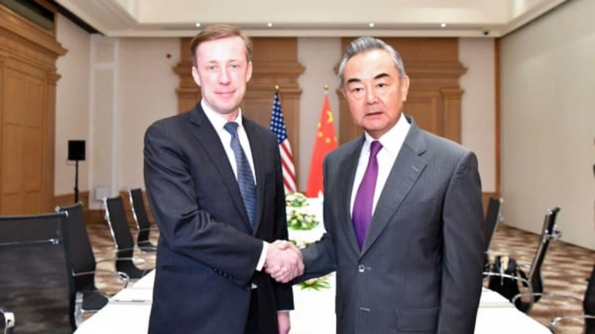 Jake Sullivan and Wang Yi