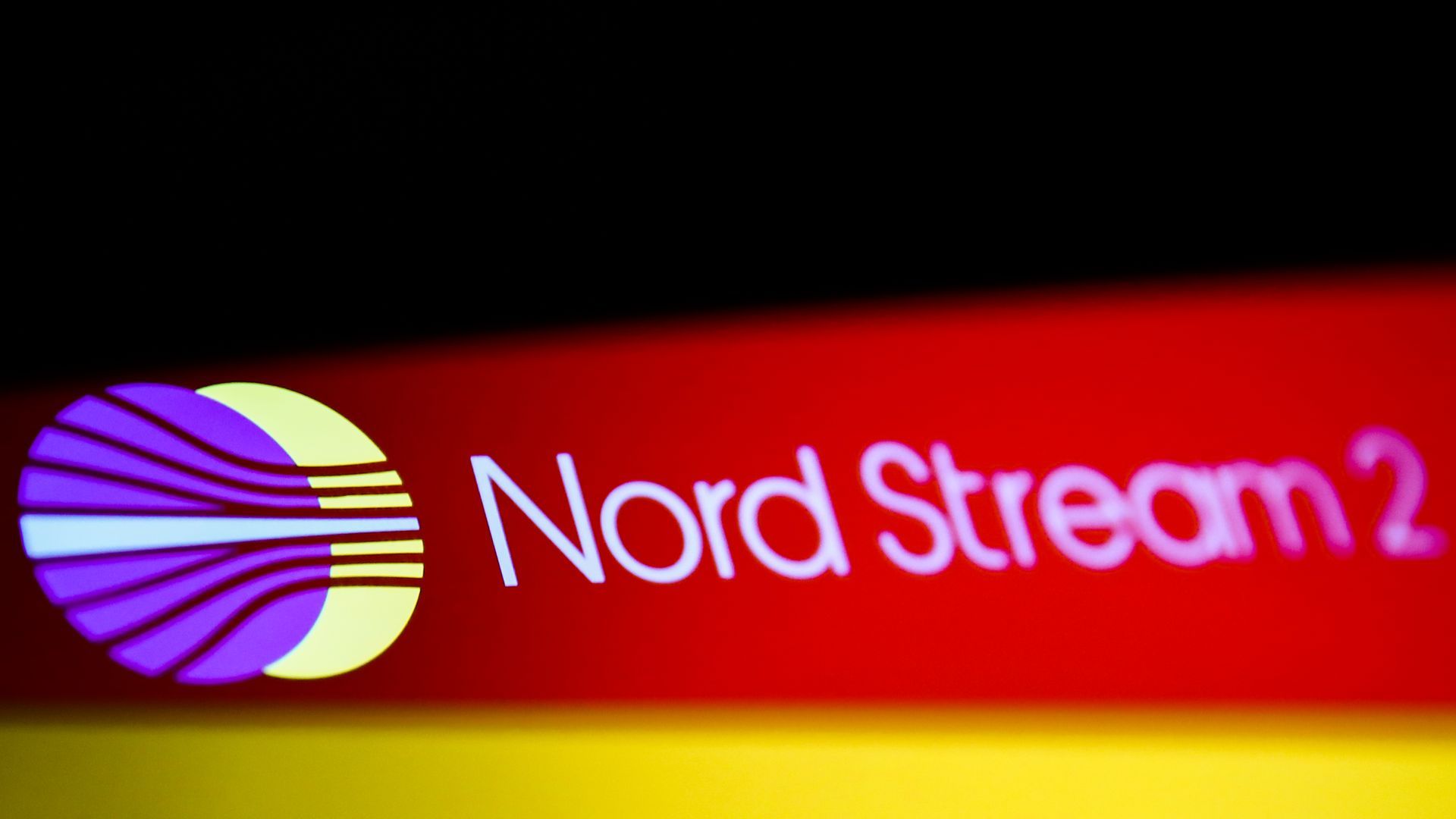 Photo illustration of Nord Stream 2.
