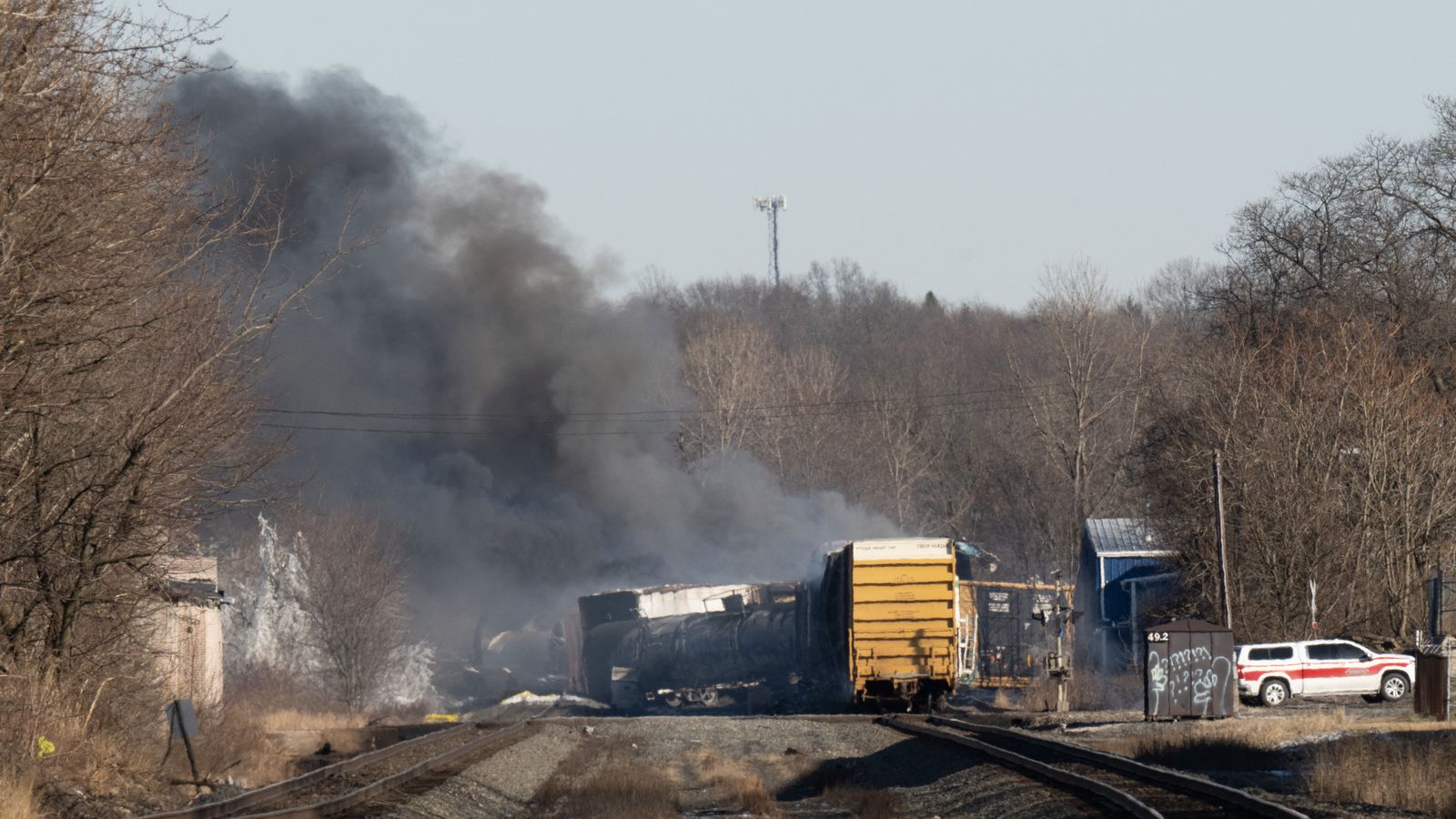 East Palestine Train Derailment Mike Dewine