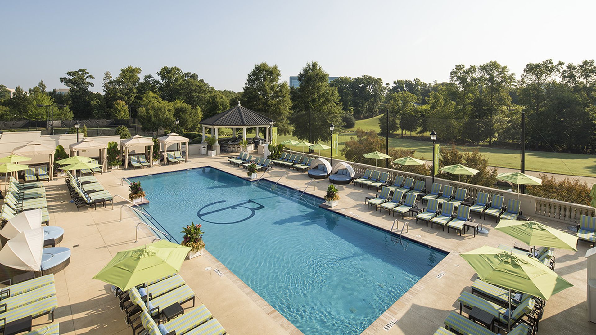ballantyne hotel outdoor pool