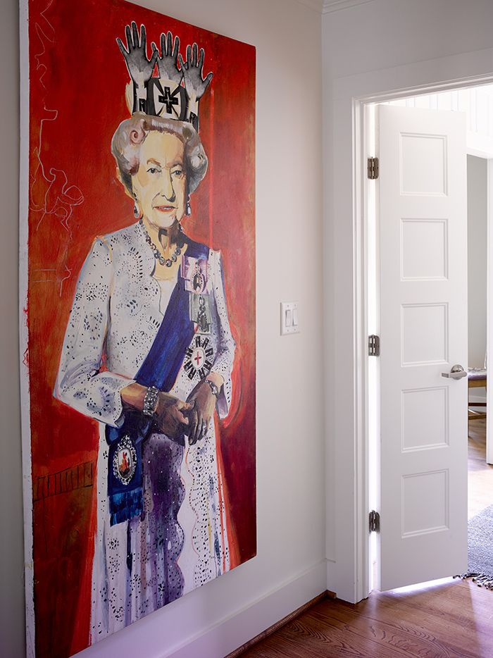 Bruce-Moffett-Home-Tour-Queen-Elizabeth-painting