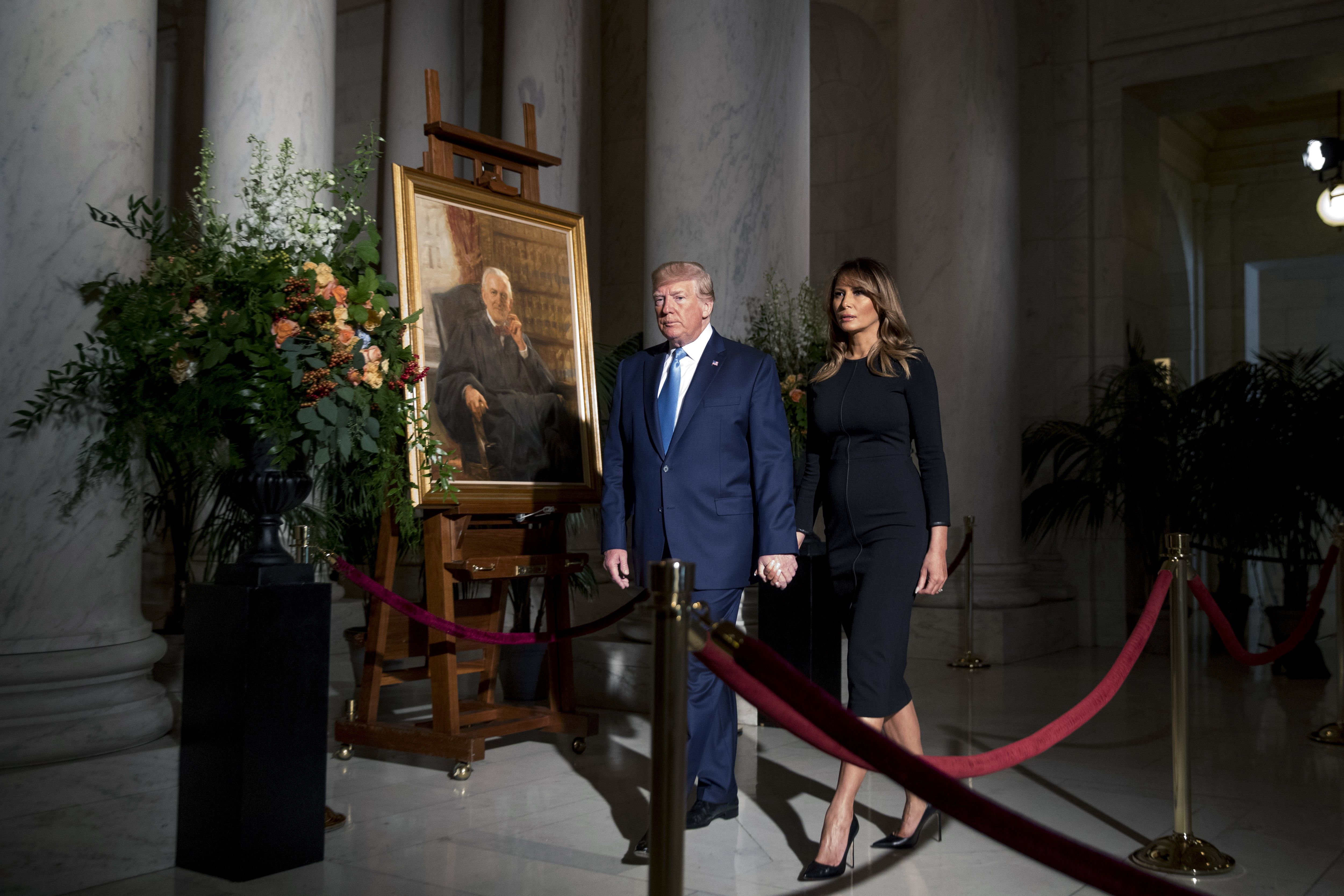 President Trump and First Lady Melania Trump. Photo: Andrew Harnik- Pool/Getty Images