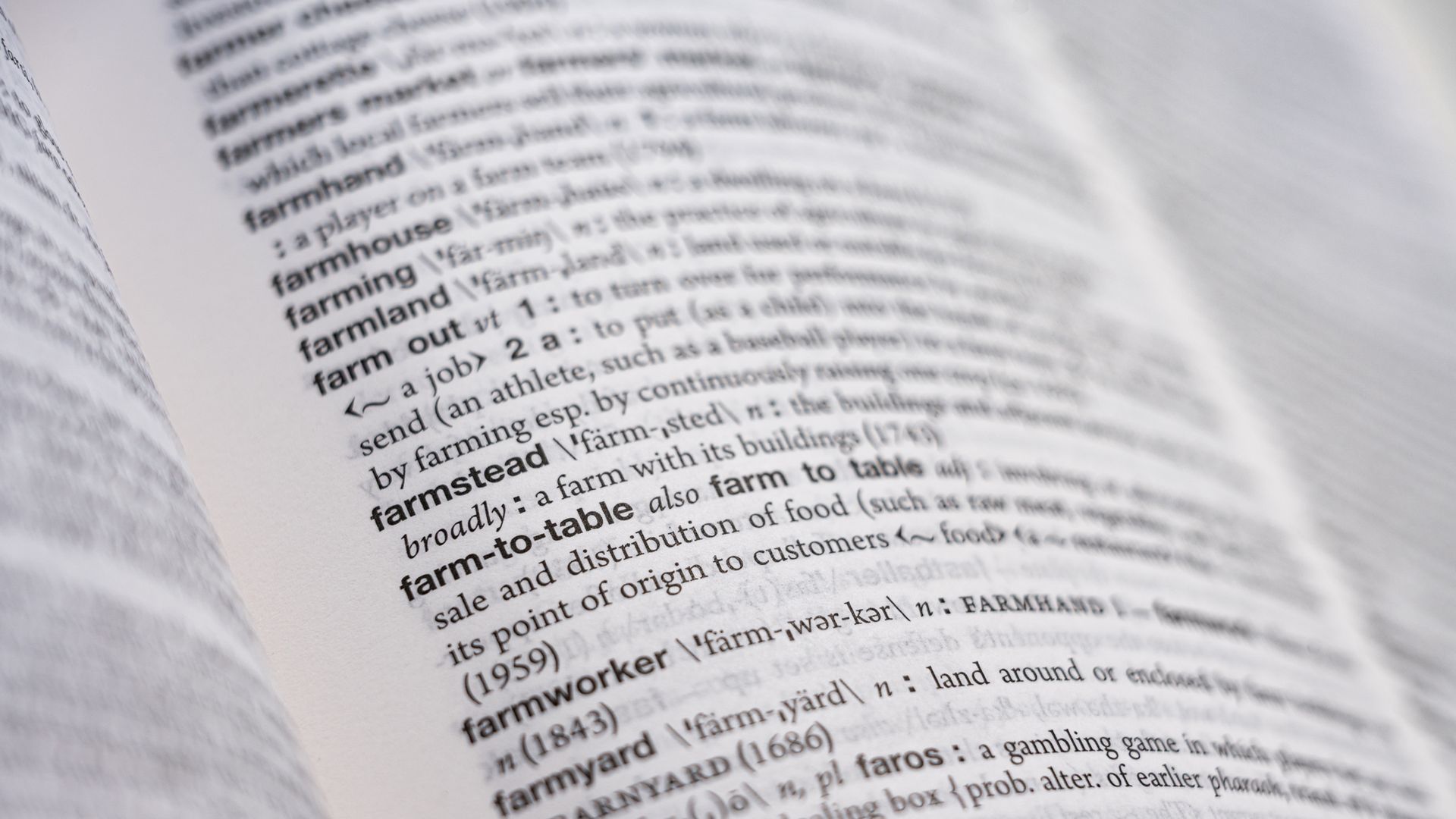  A page from the 12th edition of the "Collegiate Dictionary." Photo: Merriam-Webster via AP