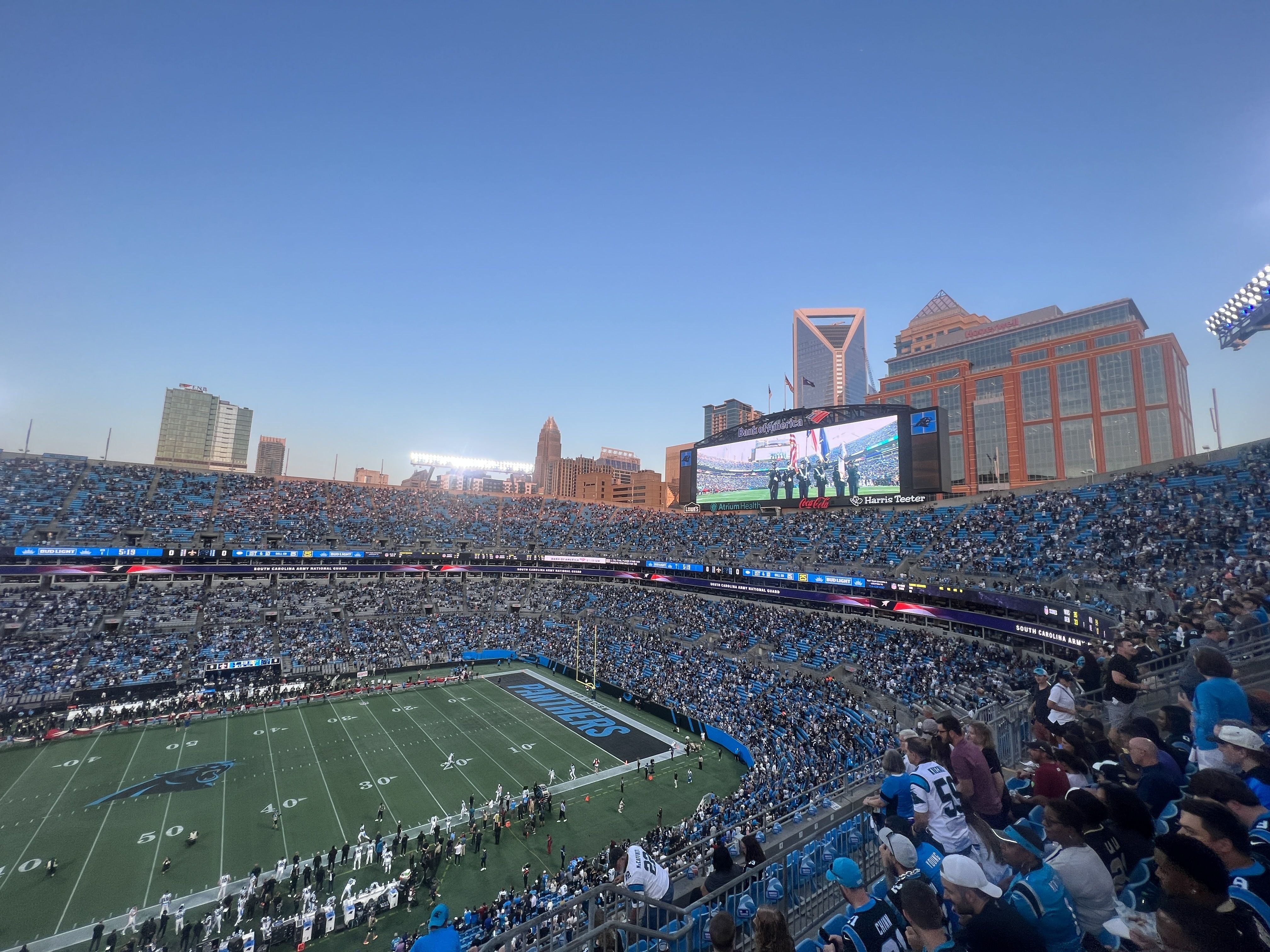 inside bank of america stadium