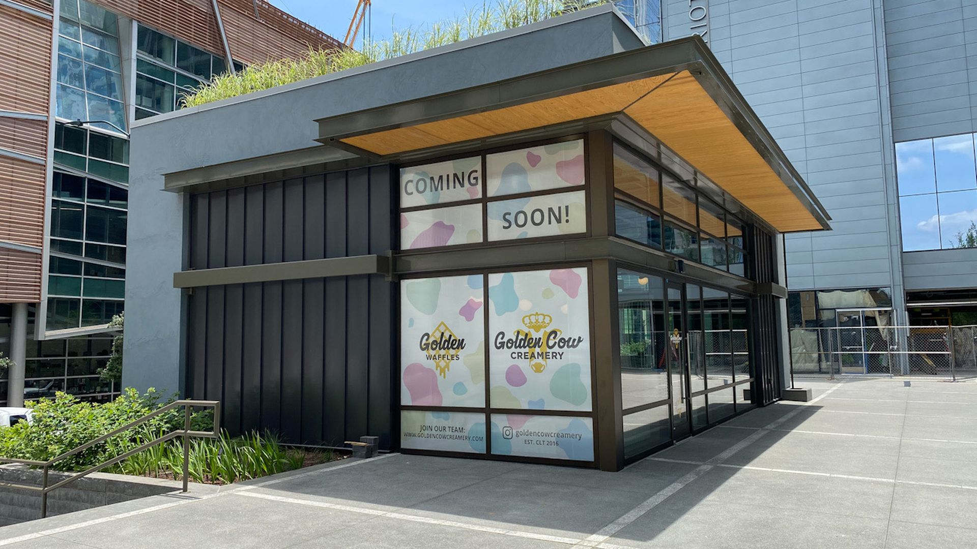 Golden Cow Creamery Uptown location