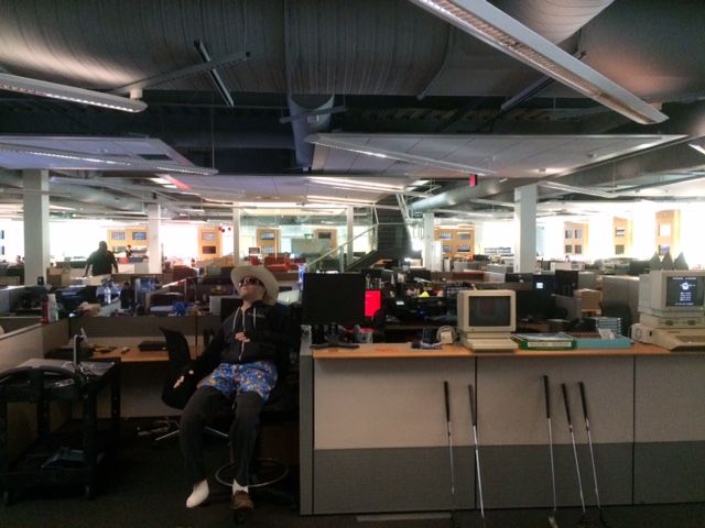 red ventures cubicle area